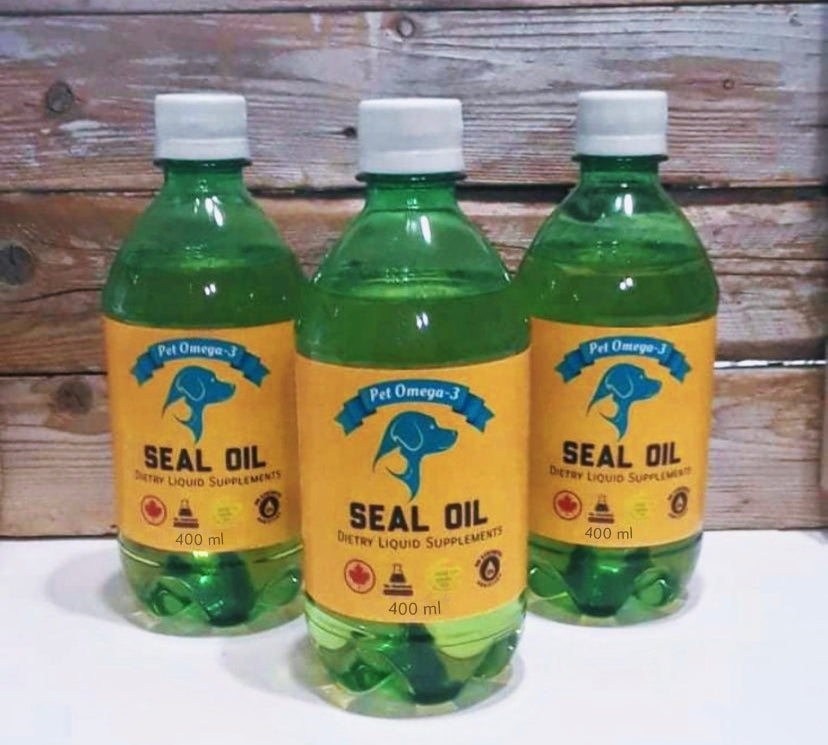 Seal Oil Green Plastic Bottle (400ml)